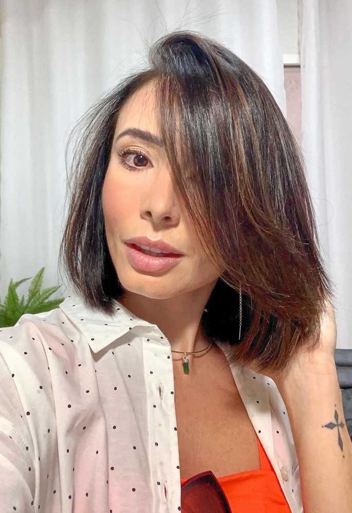 cortes de cabelo chanel repicado