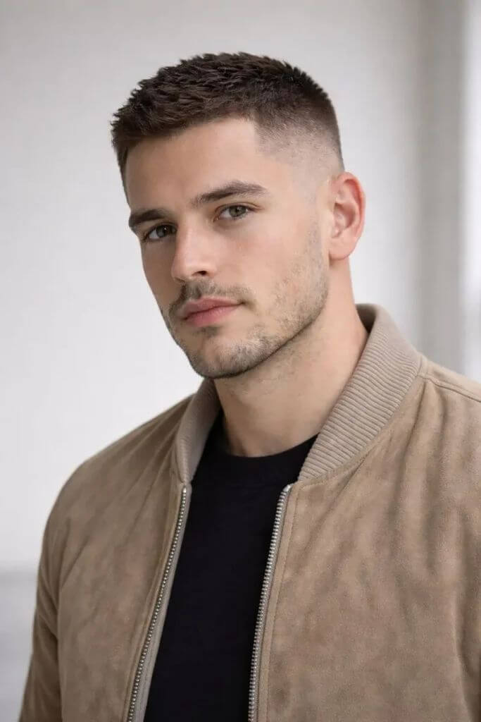 corte de cabelo masculino liso