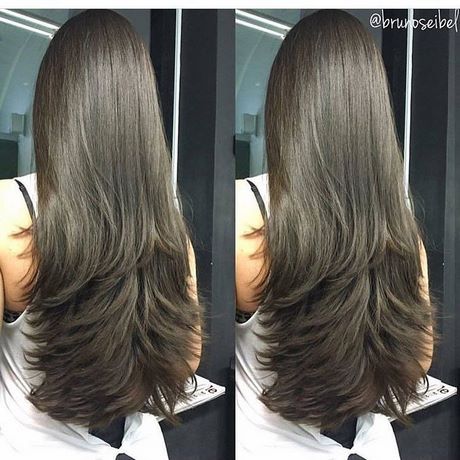 cortes de cabelo degrade longo