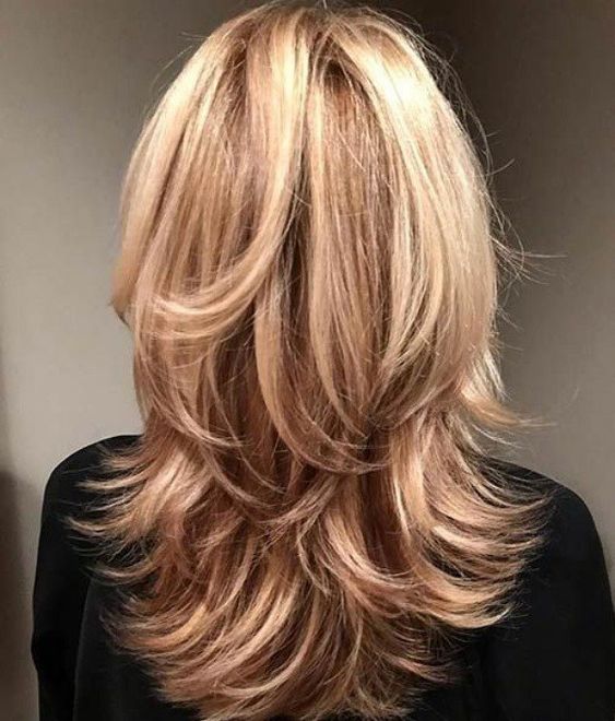 cortes de cabelo degrade longo