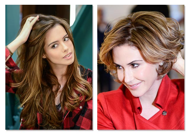 Cortes de Cabelo de Guilhermina Guinle em Novelas: Ti-Ti-Ti e Verdades Secretas