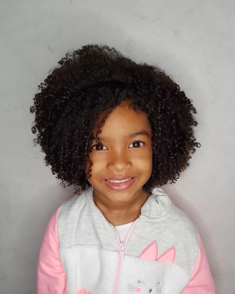 Cortes de cabelo infantil feminino para cada tipo de fio