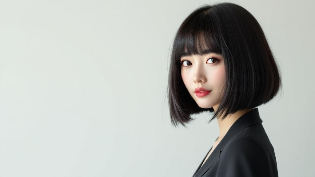 como estilizar um corte de cabelo curto japonês em casa