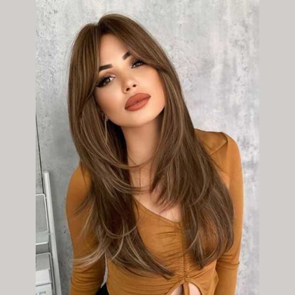 cortes de cabelo liso para rosto quadrado