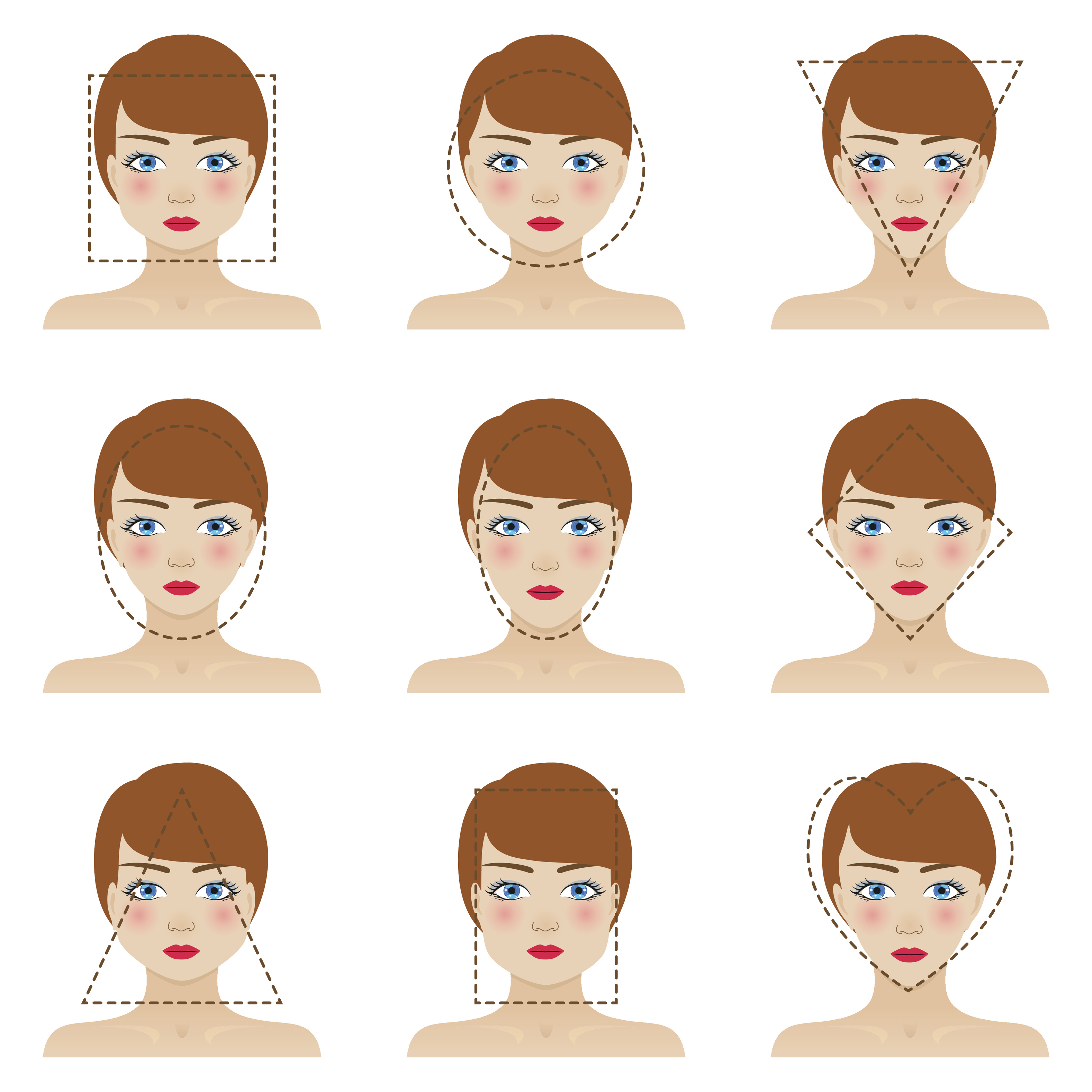 Como escolher a franja perfeita para rosto redondo