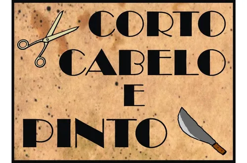 corto cabelo e pinto