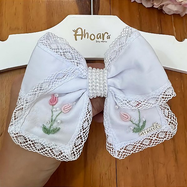 como fazer penteado infantil com laço