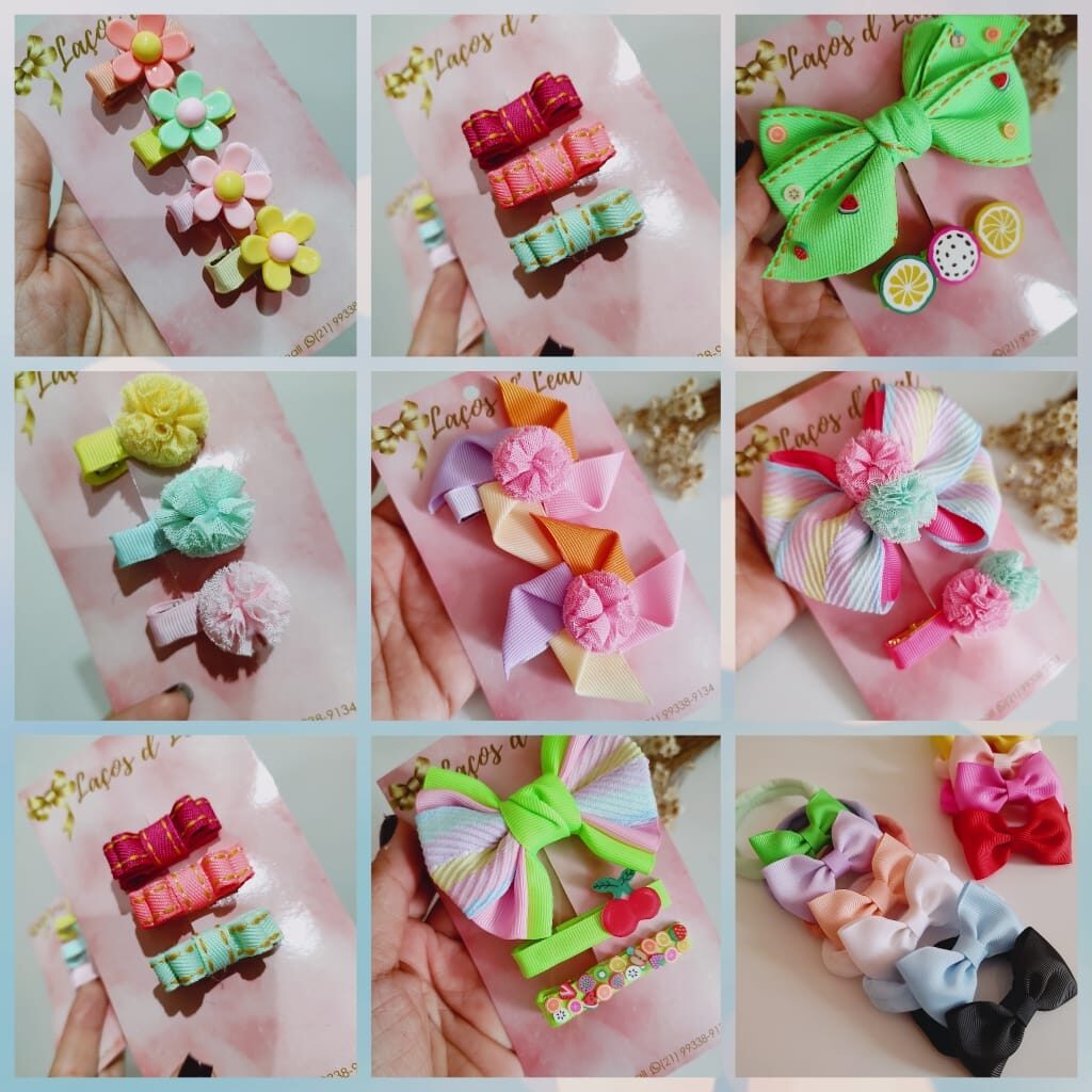 curso de laços de cabelo