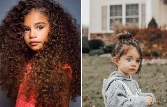 penteados para festa cabelo crespo infantil