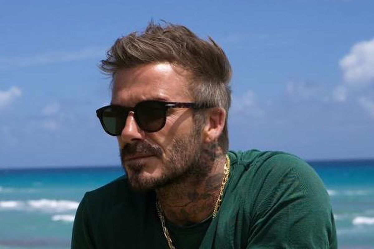 david beckham cabelo