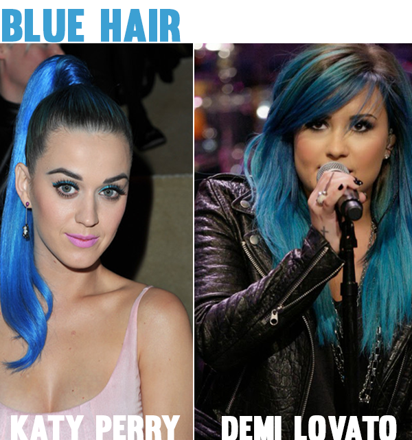 demi lovato cabelo azul photoshoot