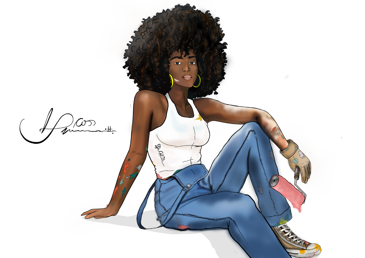 Desenhos de Personagens Infantis com Cabelo Black Power: Inspiração e Criatividade