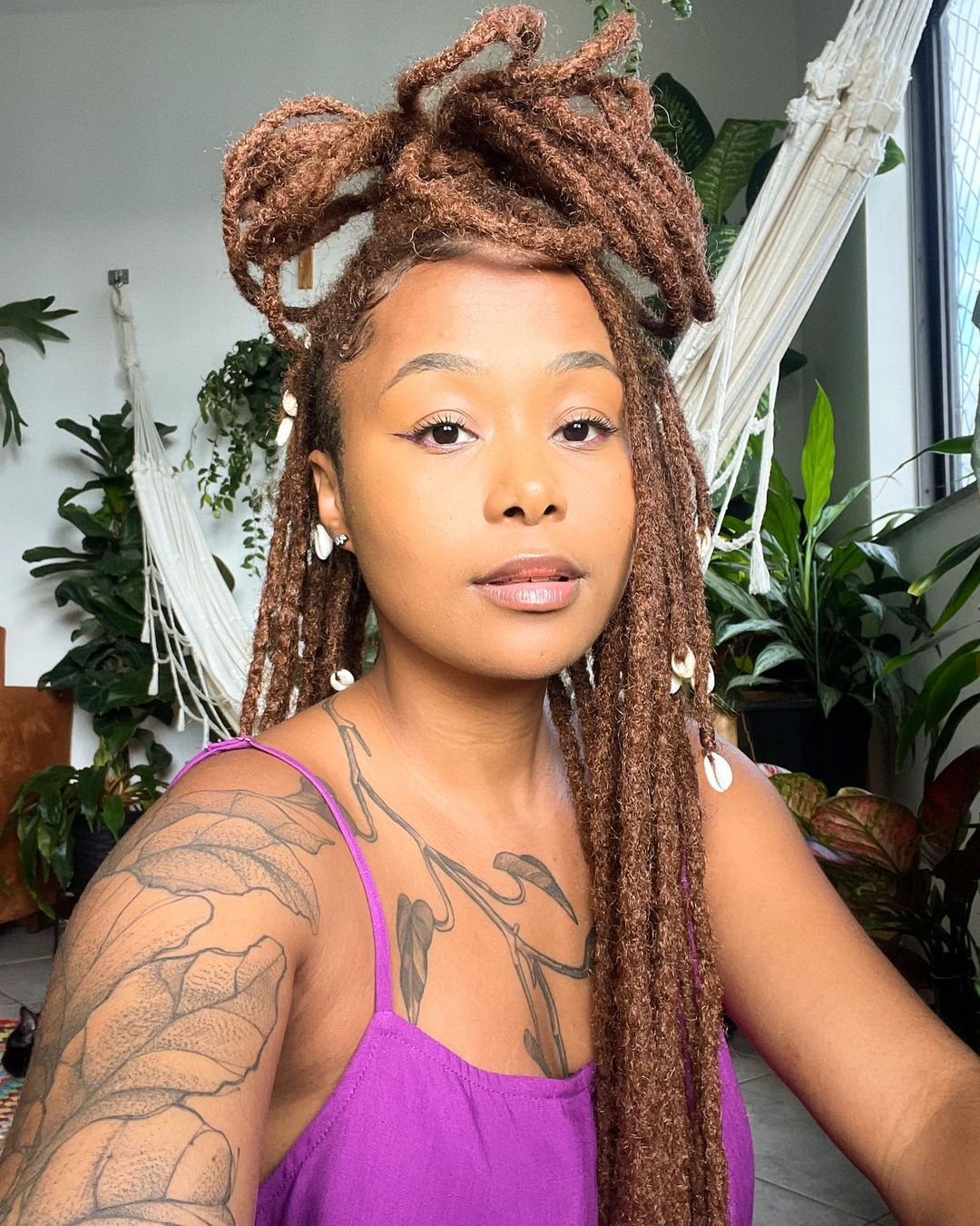 dread cabelo feminino