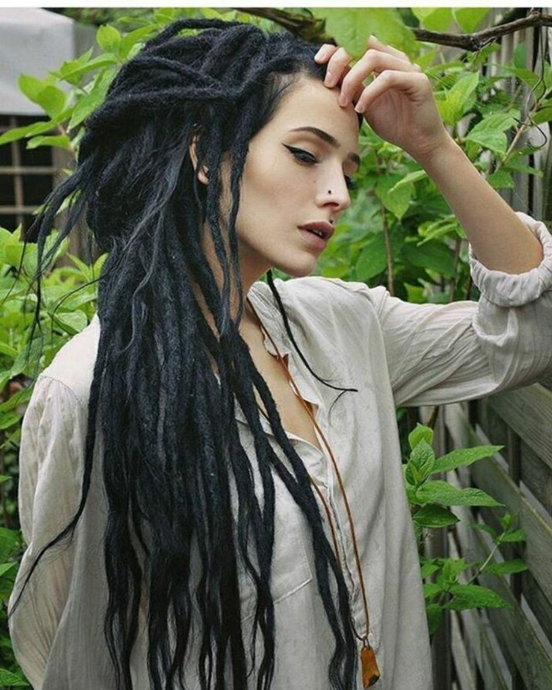 dread cabelo feminino
