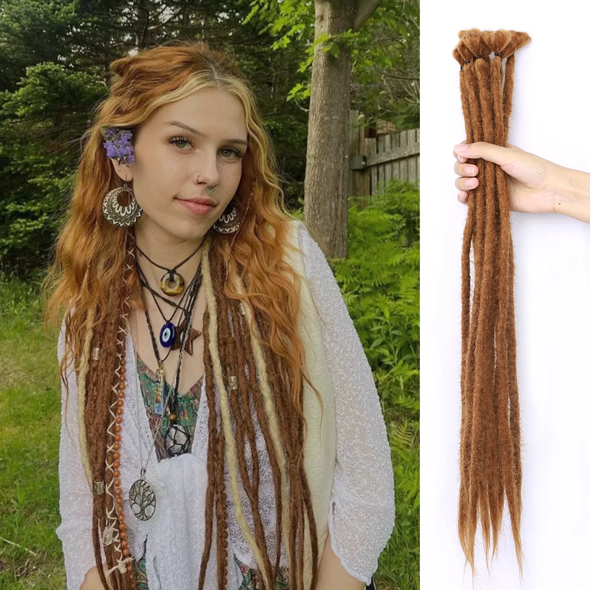 dread cabelo feminino