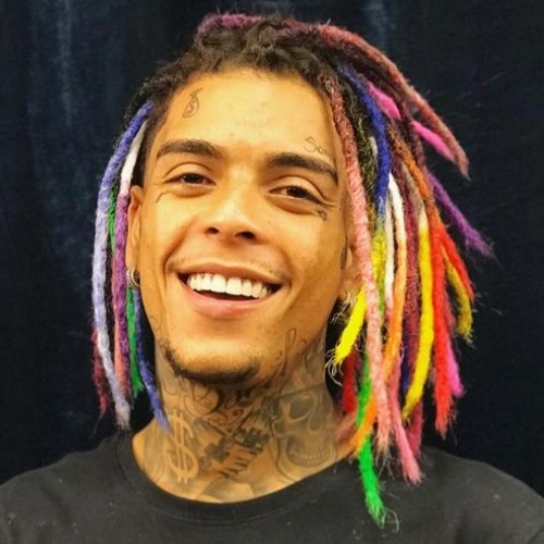 ideias de dreadlocks coloridos para inspiração