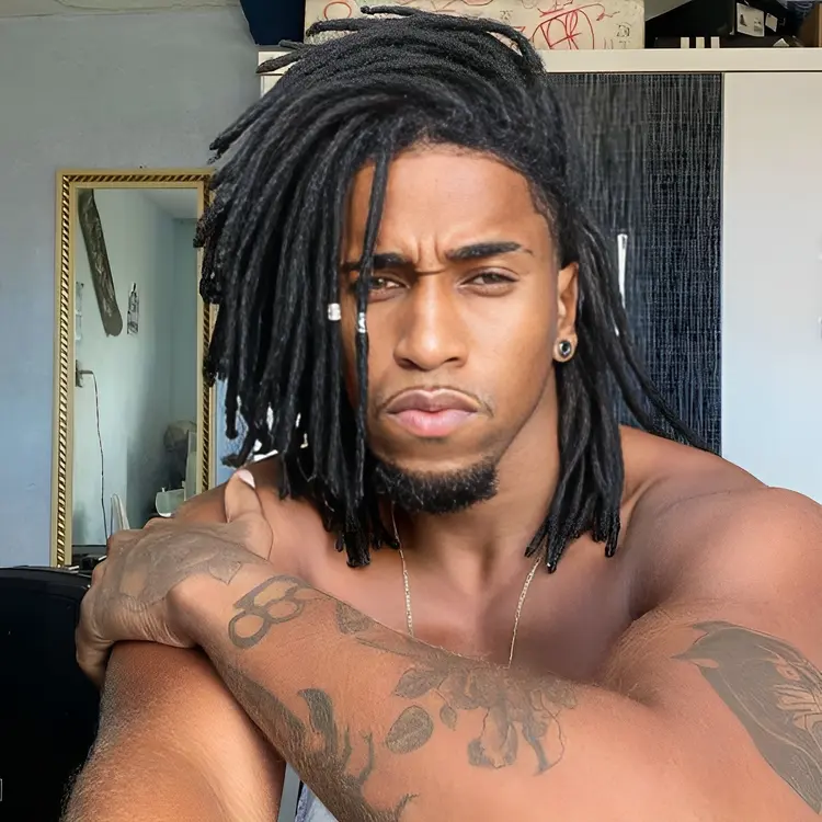 dreads masculinos cabelo curto ideias de estilo