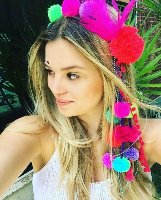 acessórios de cabelo feitos à mão carnaval
