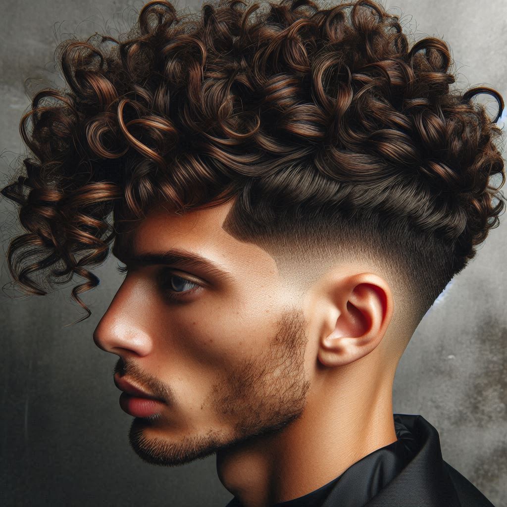 estilo de cabelo masculino