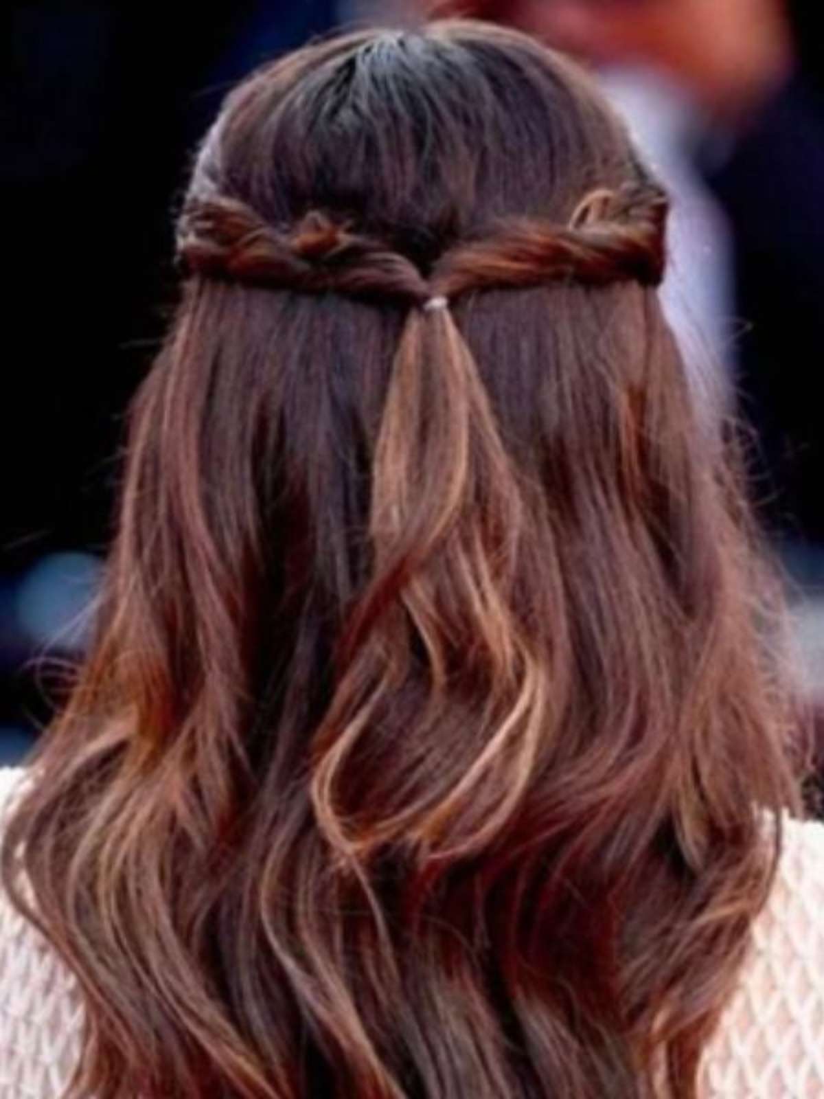 penteados com trança simples