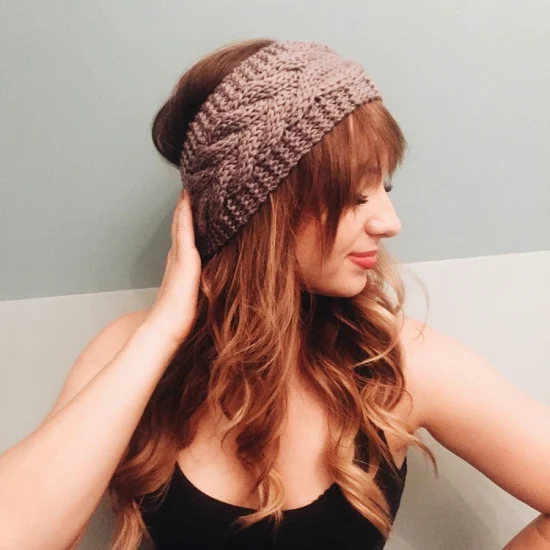 ponto trança tricô