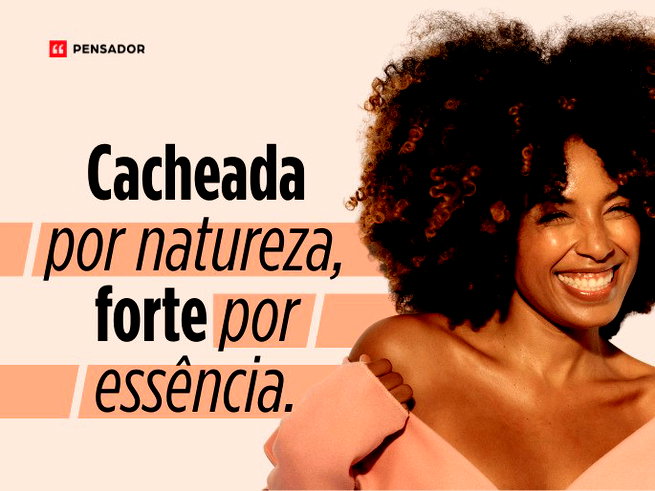 frases curtas para fotos de big chop
