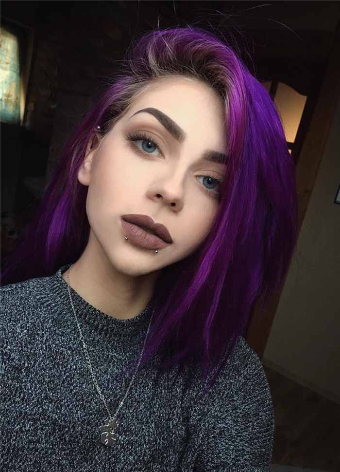 Cabelo Roxo: Mais que Estilo