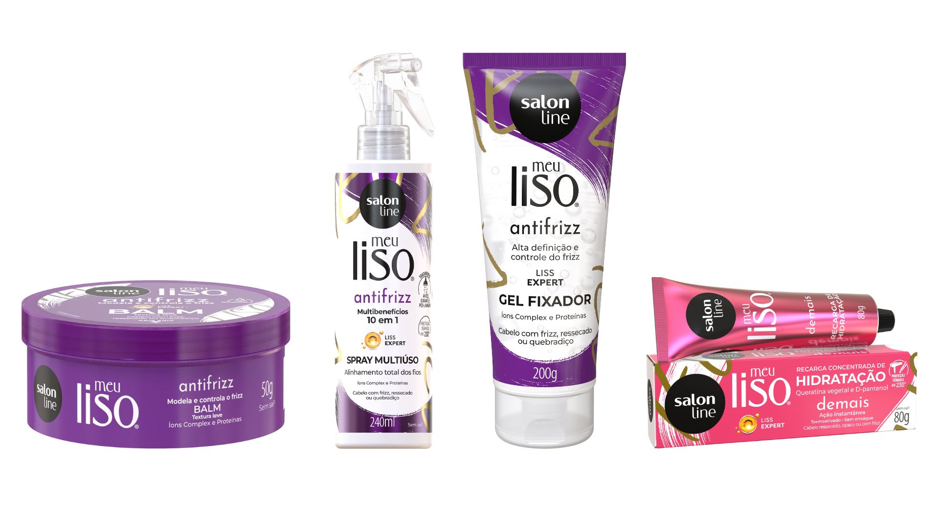 Penteados Sleek e Efeito Molhado: Géis Profissionais para Cabelos Lisos