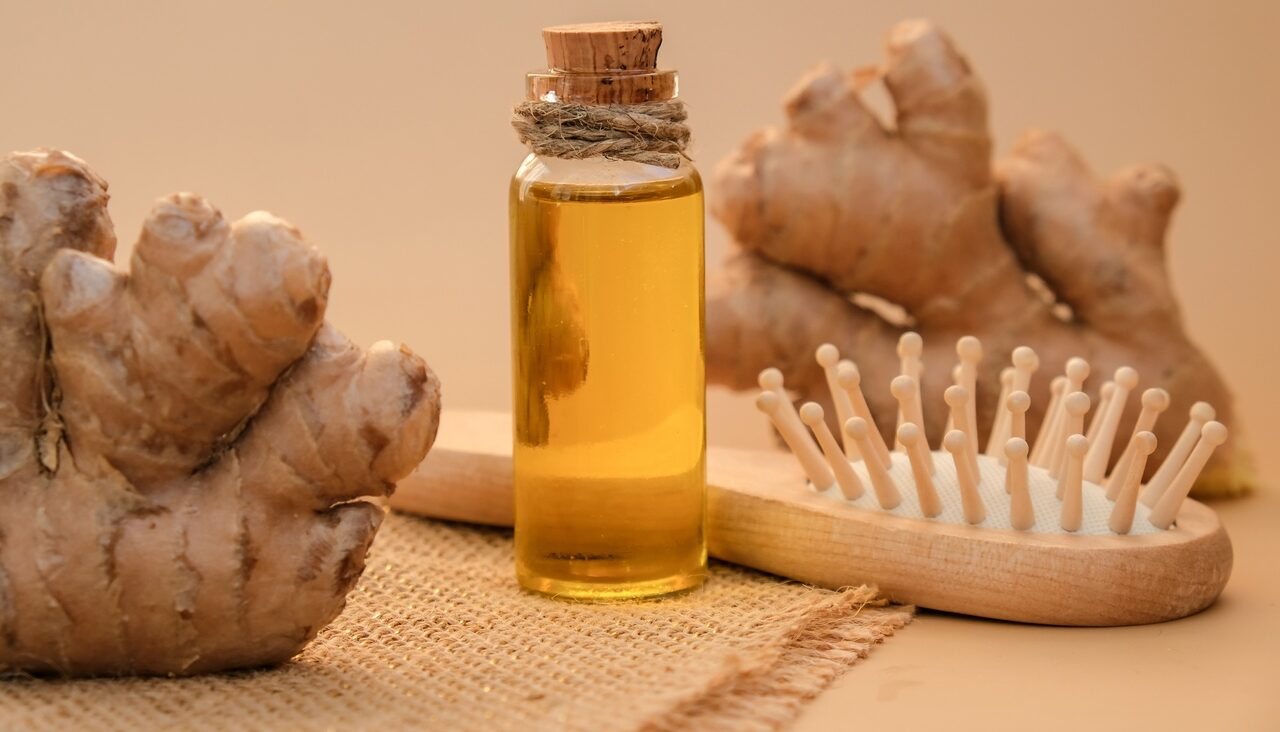 gengibre para cabelo