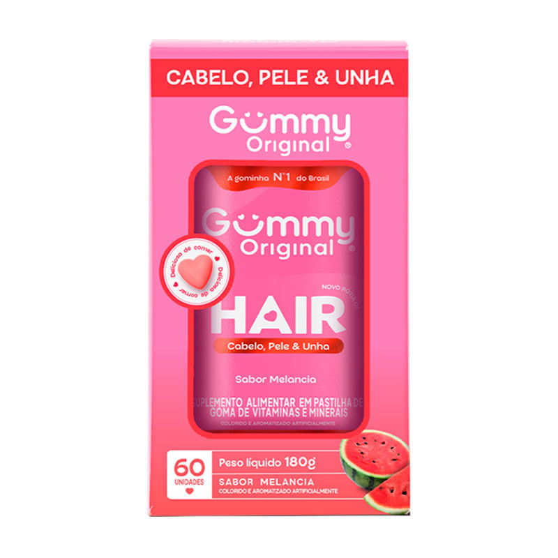 Gummy Hair vitamina preço kit