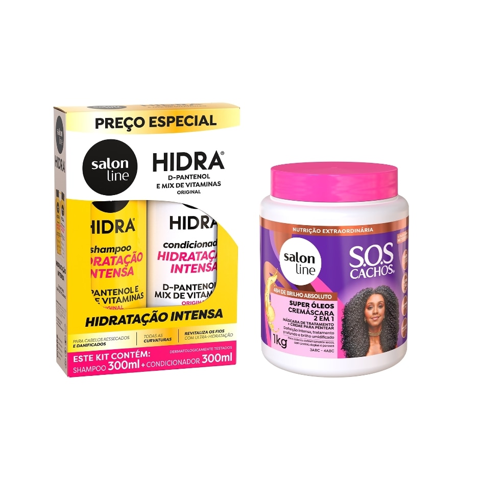 hidratação para cabelo cacheado ressecado