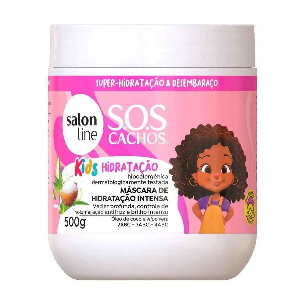 hidratação para cabelo infantil