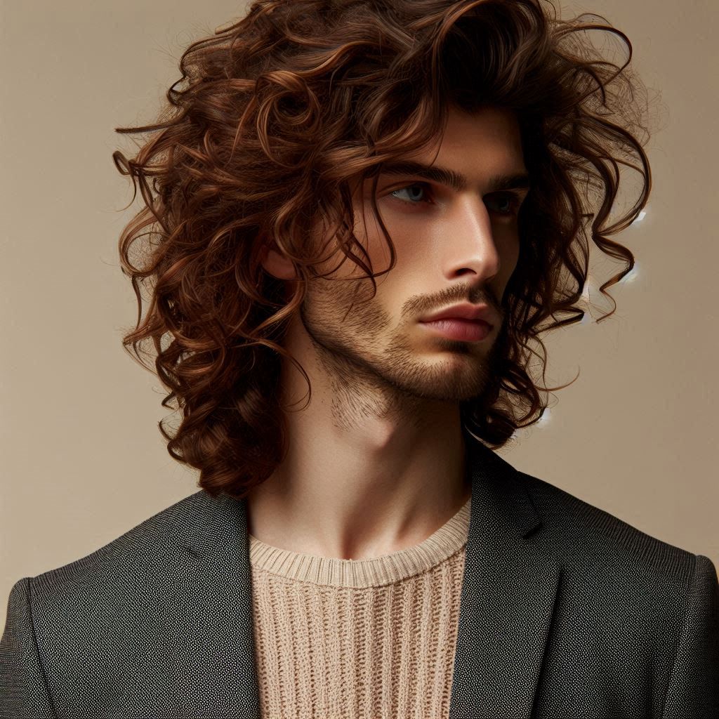 Penteados Modernos para Cabelo Cacheado Masculino: Coque Samurai e Mais