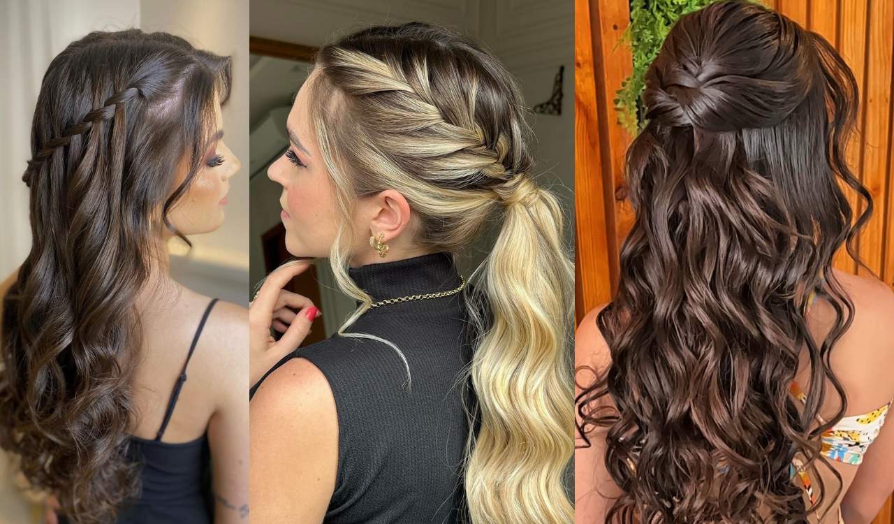 penteados para formatura