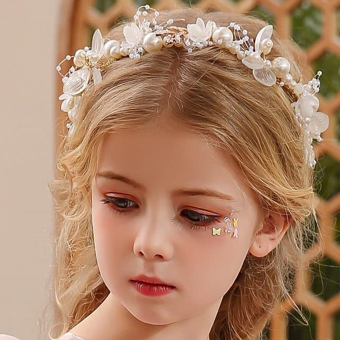 penteado infantil com laço para meninas