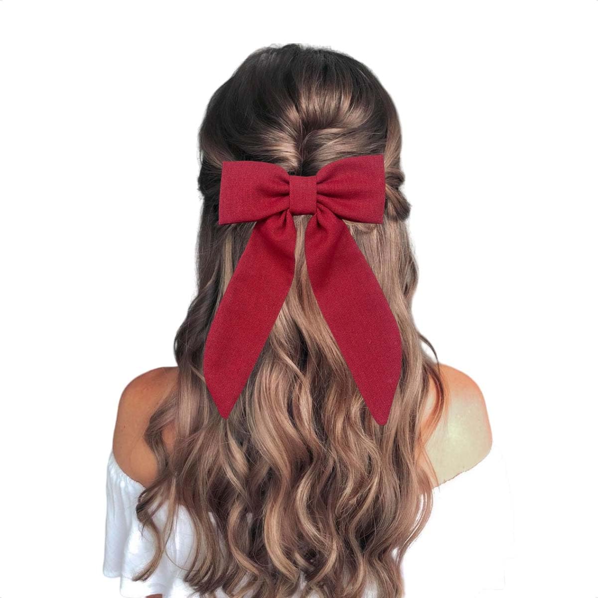 penteado infantil com laço para escola