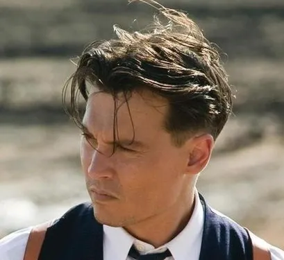 johnny depp cabelo