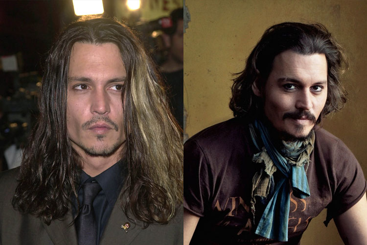 melhores cortes johnny depp para copiar