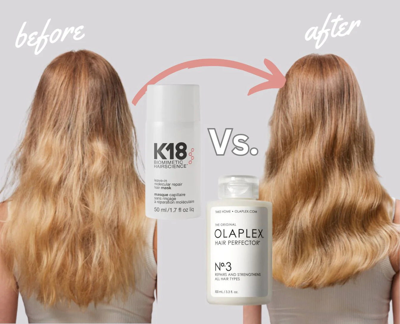 K18 vs Olaplex qual o melhor para loiras
