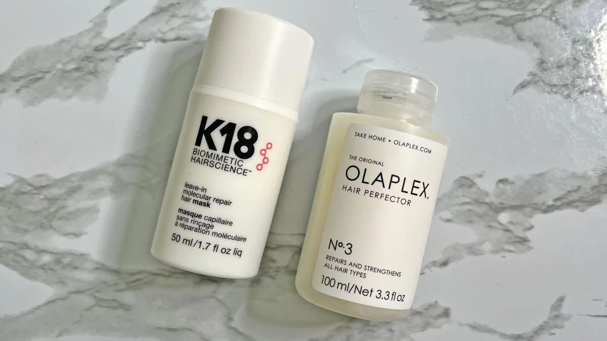 erros ao usar k18 ou olaplex em loiras