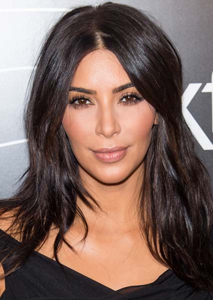 kim kardashian cabelo