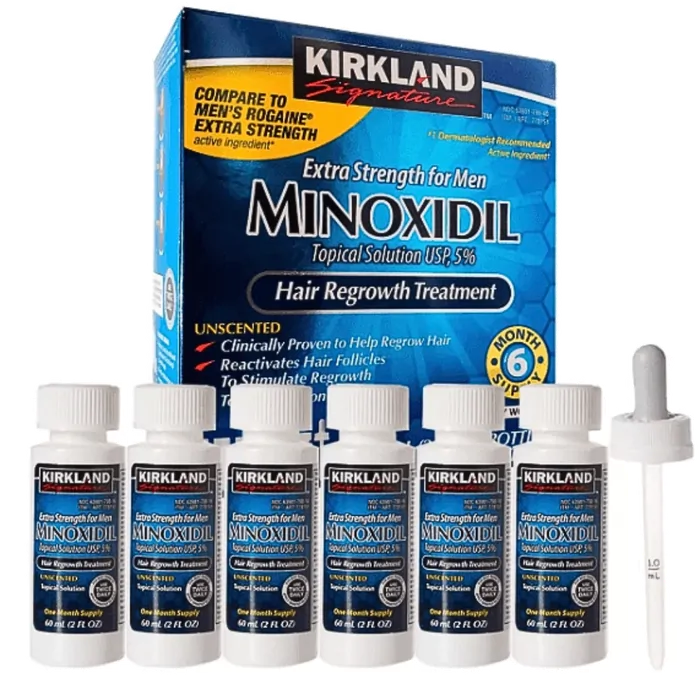 Valor kit 6 meses Minoxidil Kirkland