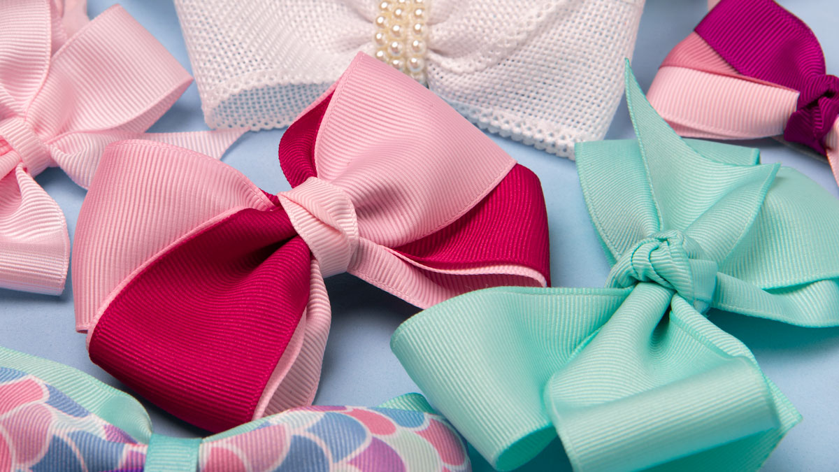 onde comprar laço de cabelo bebe com perolas artesanal