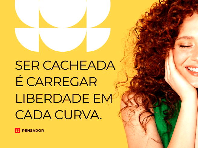 As melhores legendas curtas para cachos em 2024