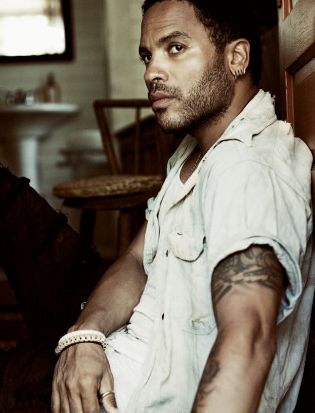 lenny kravitz cabelo liso
