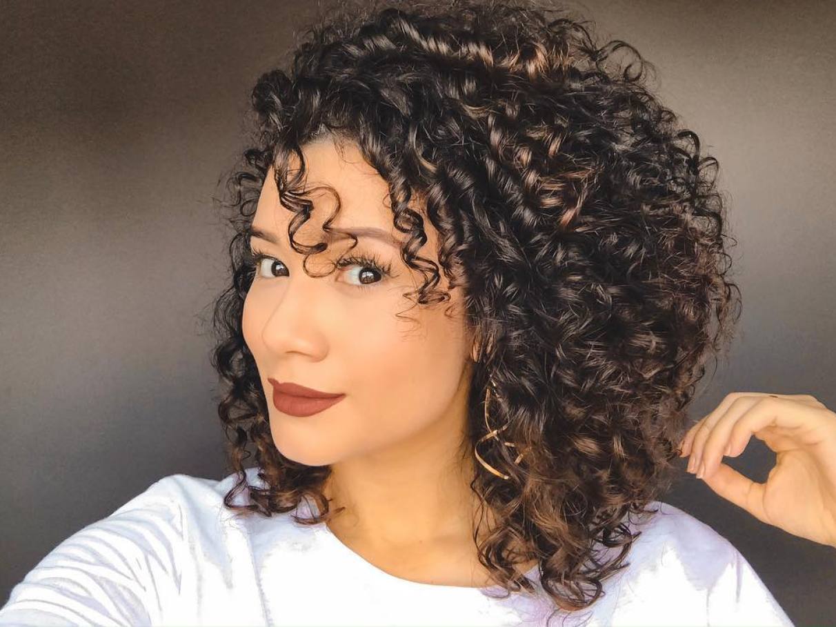 inspiração long bob cabelo ondulado