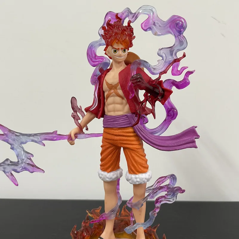 luffy gear 5 cabelo vermelho vs branco qual o melhor