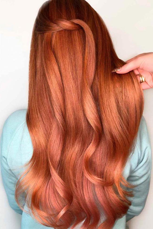 como fazer luzes ruivas em casa