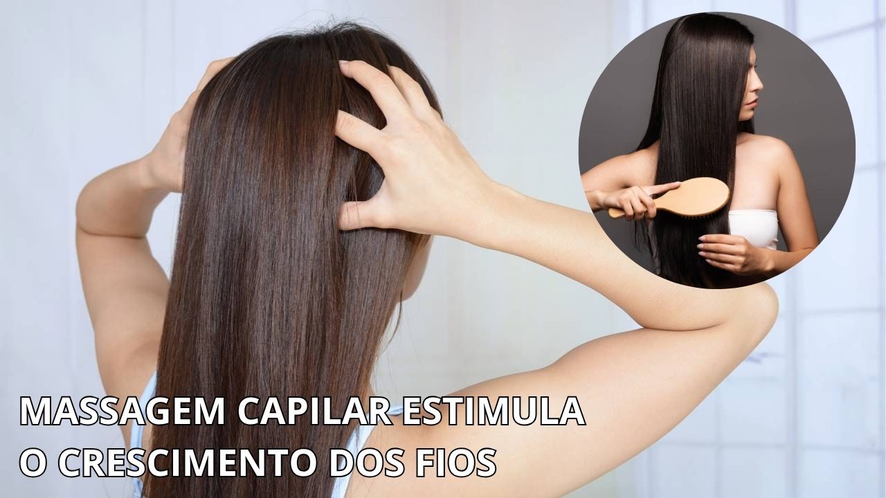 massagem capilar antes de dormir