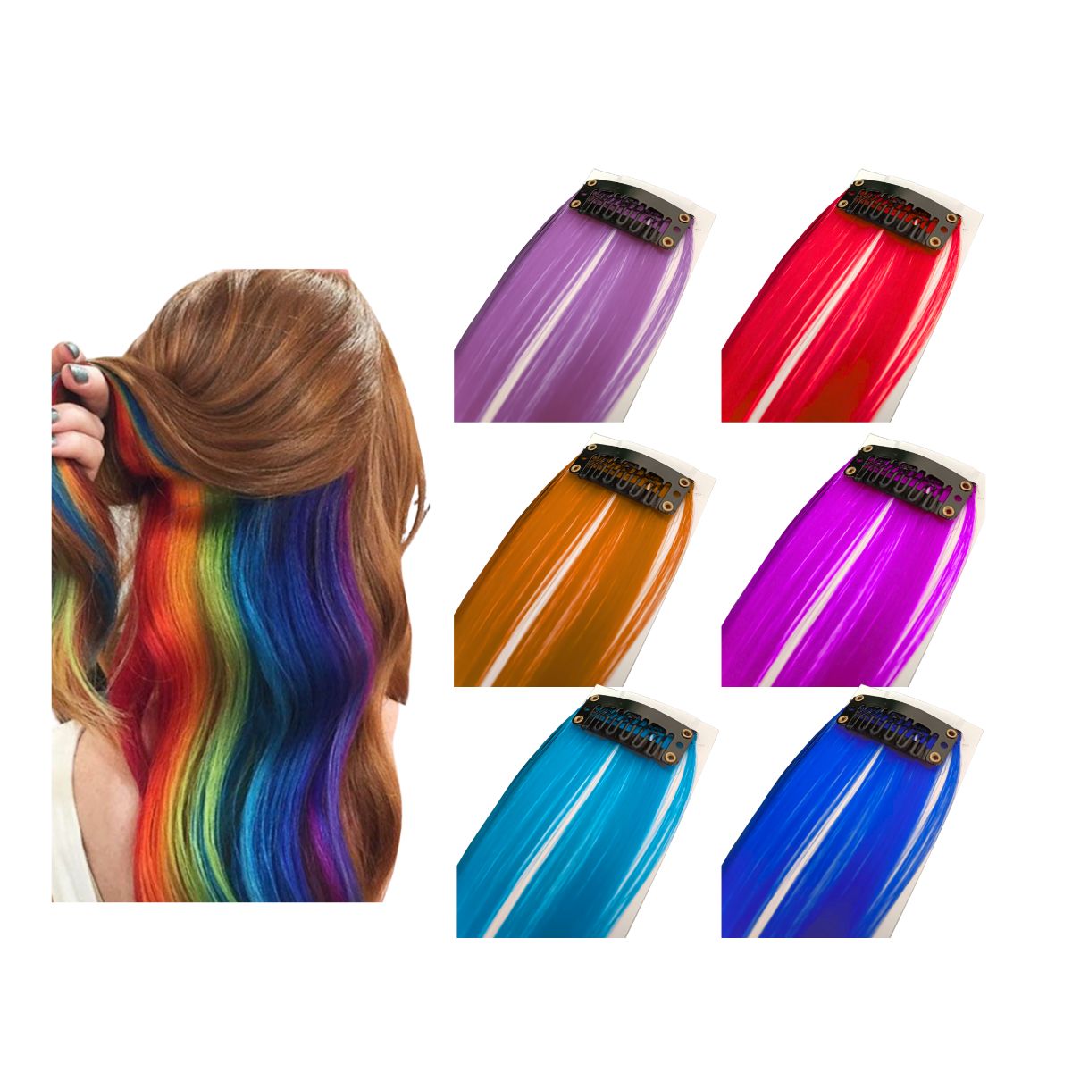 Mechas Tic-Tac vs. Giz Capilar: Qual a Melhor Opção Temporária?